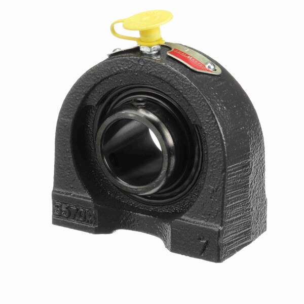 Mounted Cast Iron Tapped Base Pillow Block Ball Bearing, TB-16C